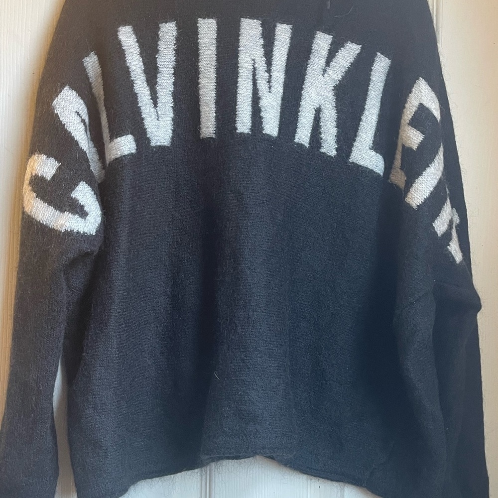 Calvin Klein jeans sari logo batwing sweater